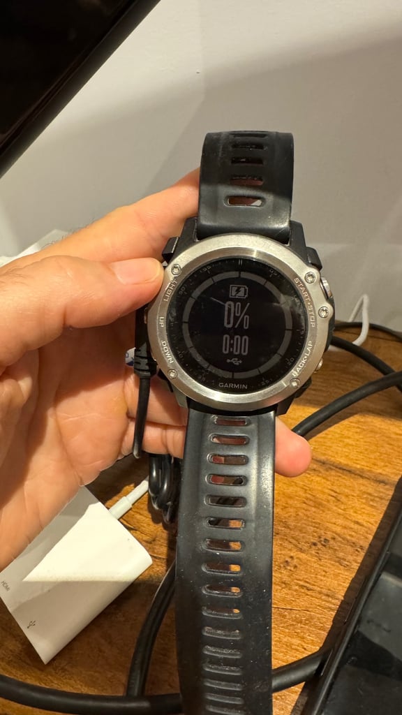 Garmin Fenix 3 HR smart watch w/ charger