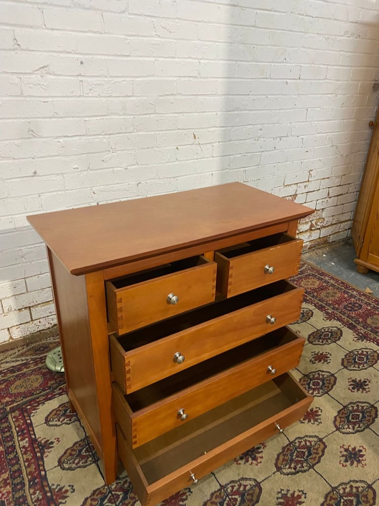 Beautiful Stylish 5Drawers Assemble Chest Dresser For 