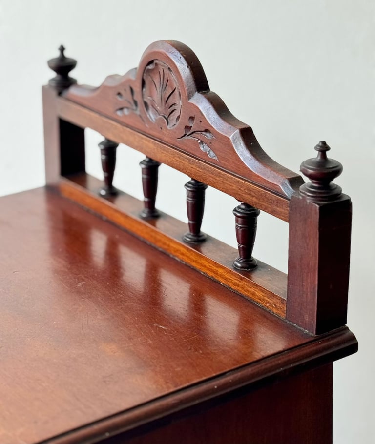 Victorian Mahogany Bedside Table