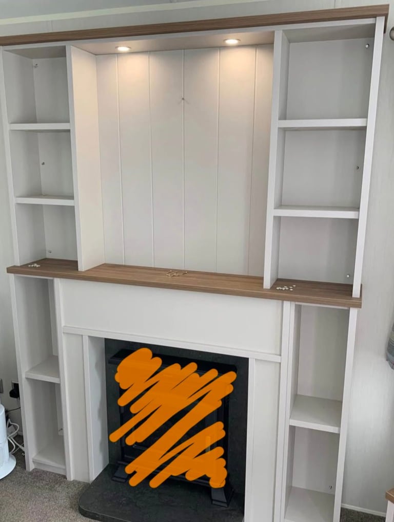 image for Media wall / Fireplace Alcove