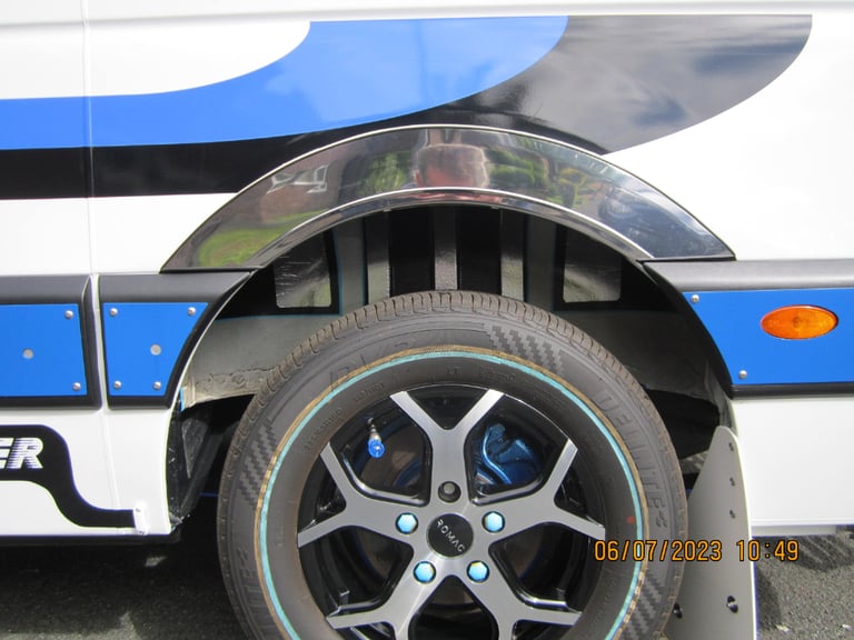 stunning unique custom movano camper/race van