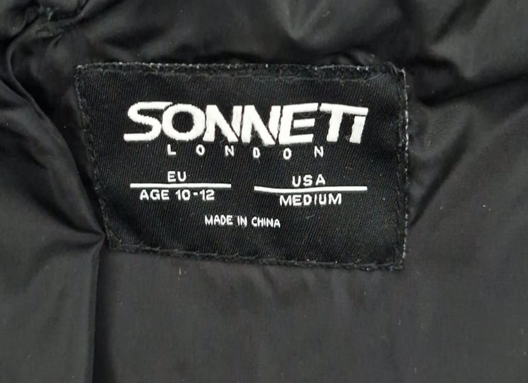 Sonneti Boy's coat size 10-12 years, VGC