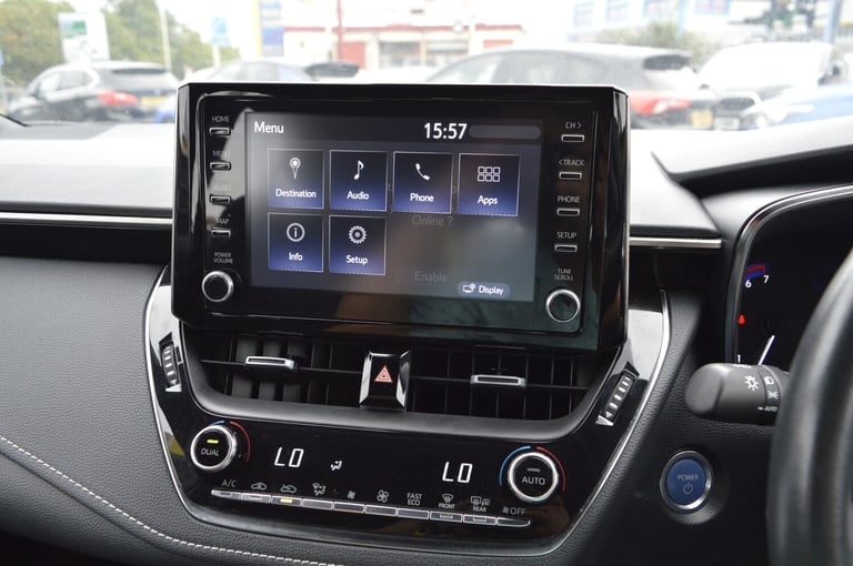 2021 Toyota Corolla 1.8 VVT-i Hybrid Icon Tech 5dr CVT ONE 2021 OWNER SAT NAV HATCHBACK Petrol/El...