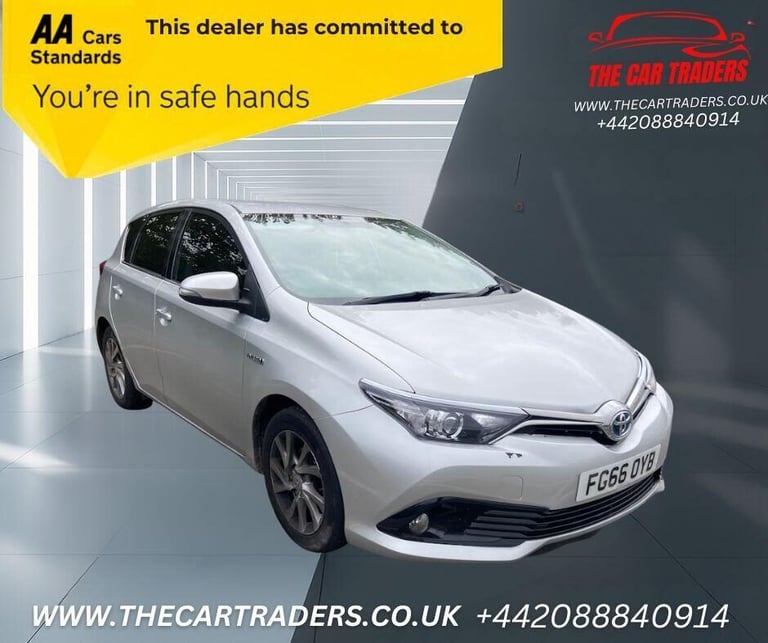 2016 Toyota Auris 1.8 VVT-h Business Edition Hatchback 5dr Petrol Hybrid CVT Euro 6 (s/s) (13 Hat...