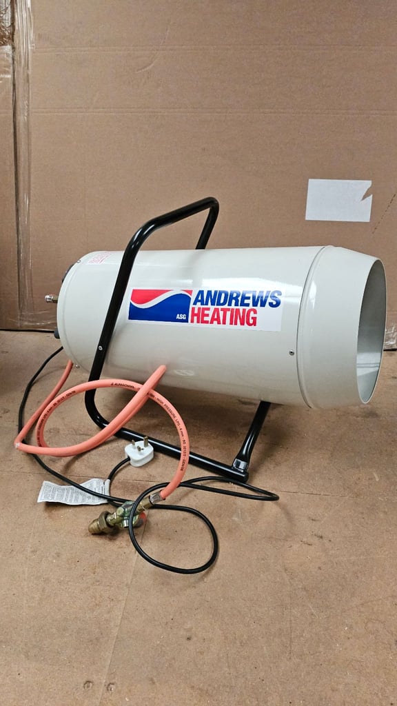 image for Andrews G33DV industrial gas heater