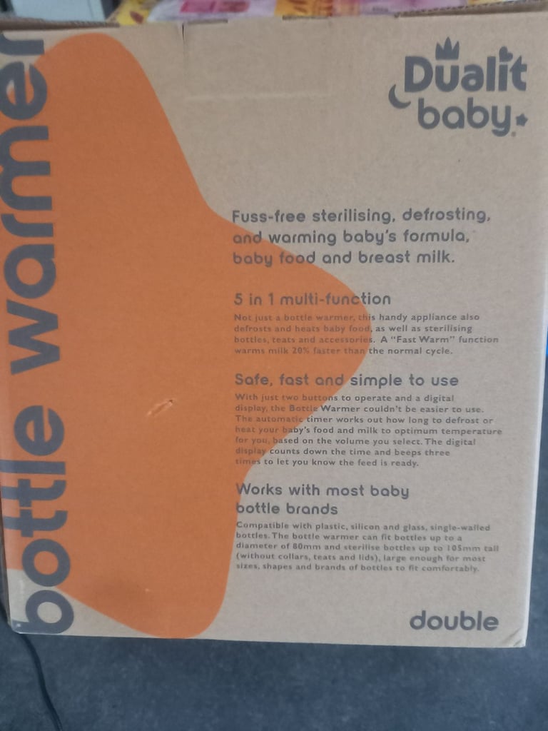 Bottle sterilizer/warmer