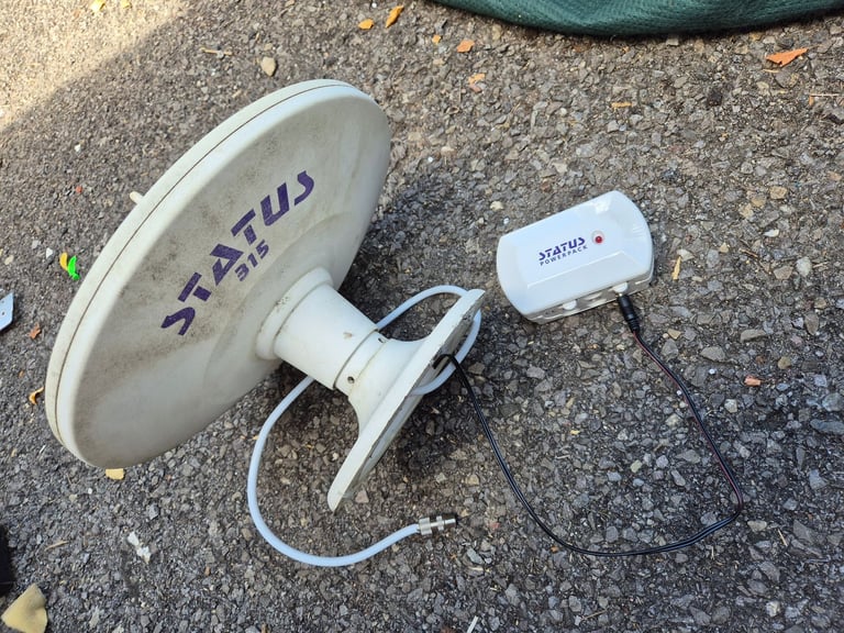STATUS, VISION, IMAGE and other digital antennas with boosters for camper, caravan, motorhome, boat.