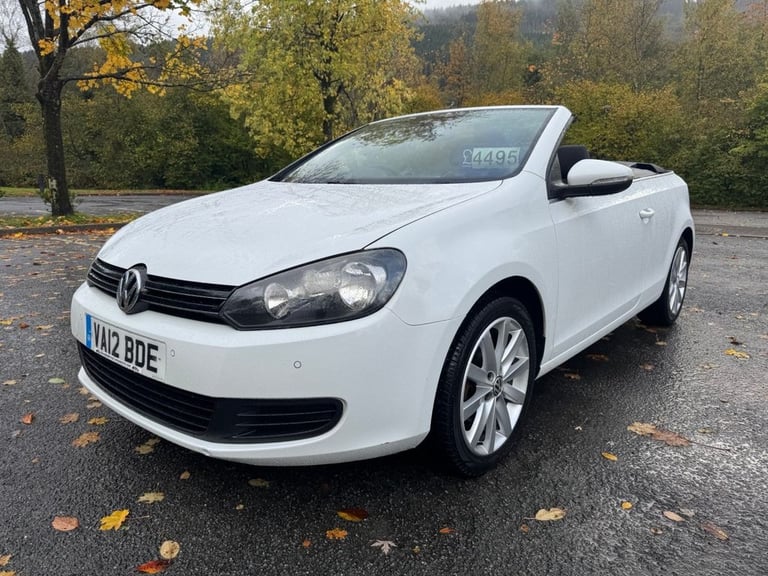 2012 Volkswagen Golf 1.6 TDI BlueMotion Tech SE Cabriolet 2dr Diesel Manual Euro 5 (s/s) (105 ps ...
