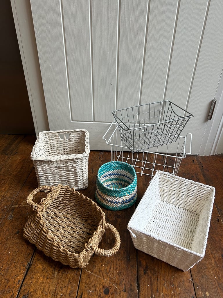 image for Various storage baskets