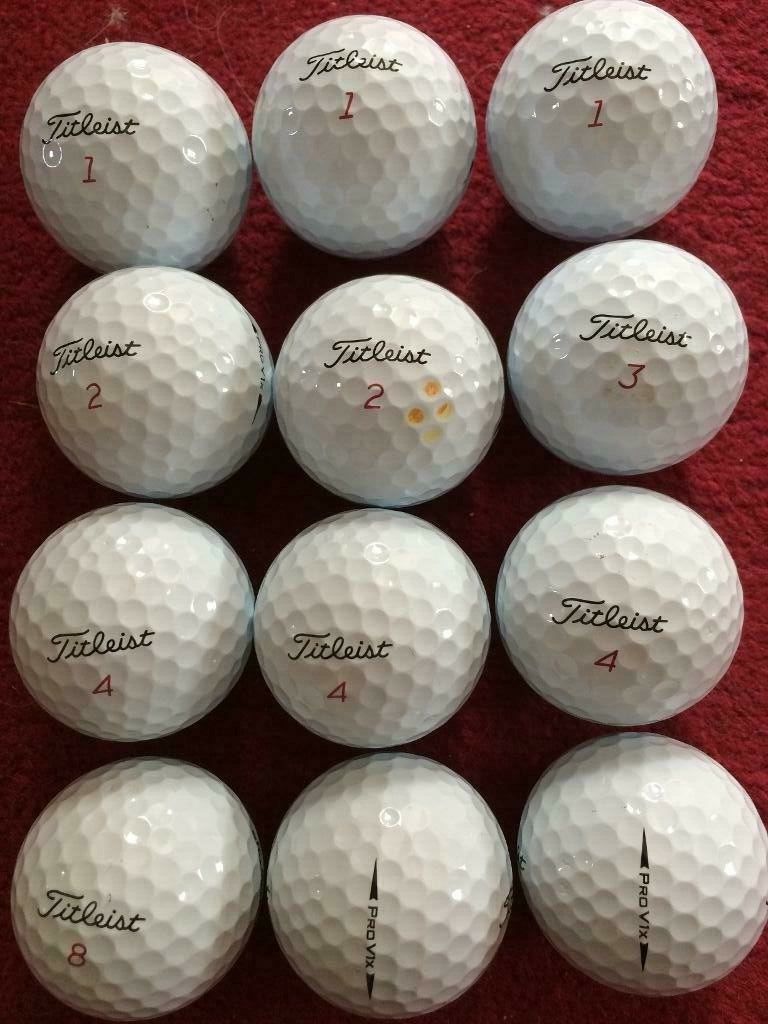 STILL AVAILABLE - Titleist Pro V1 and V1X Balls - £18 per dozen