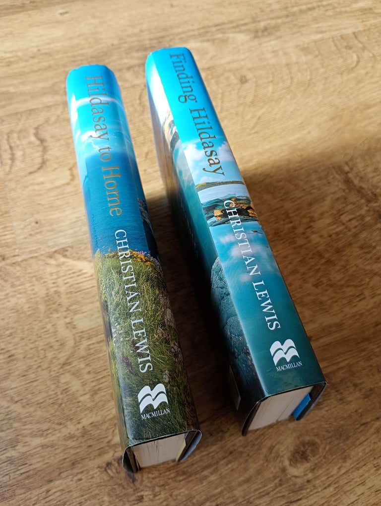 Finding Hildasay & Hildasay to Home hardback books