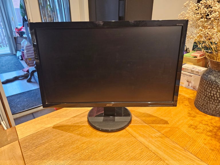 Acer K242HQL, 24'' Monitor Screen, HDMI and Power Cable Included. For Sale