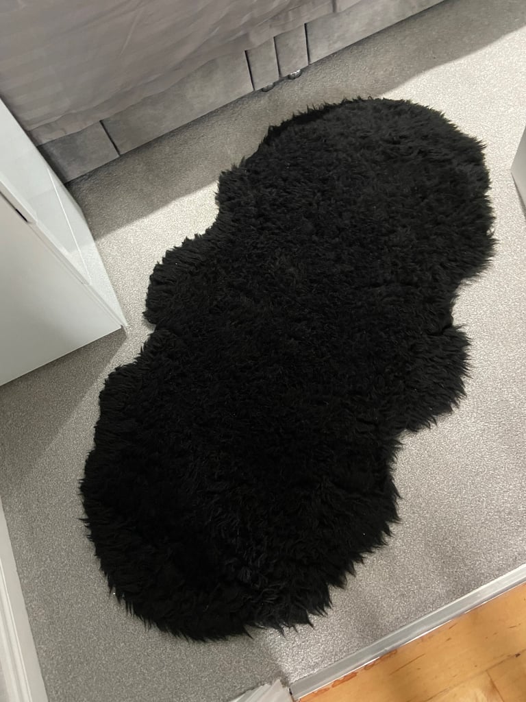 2 Faux Sheepskin Rugs - Can Be Bought Individually 