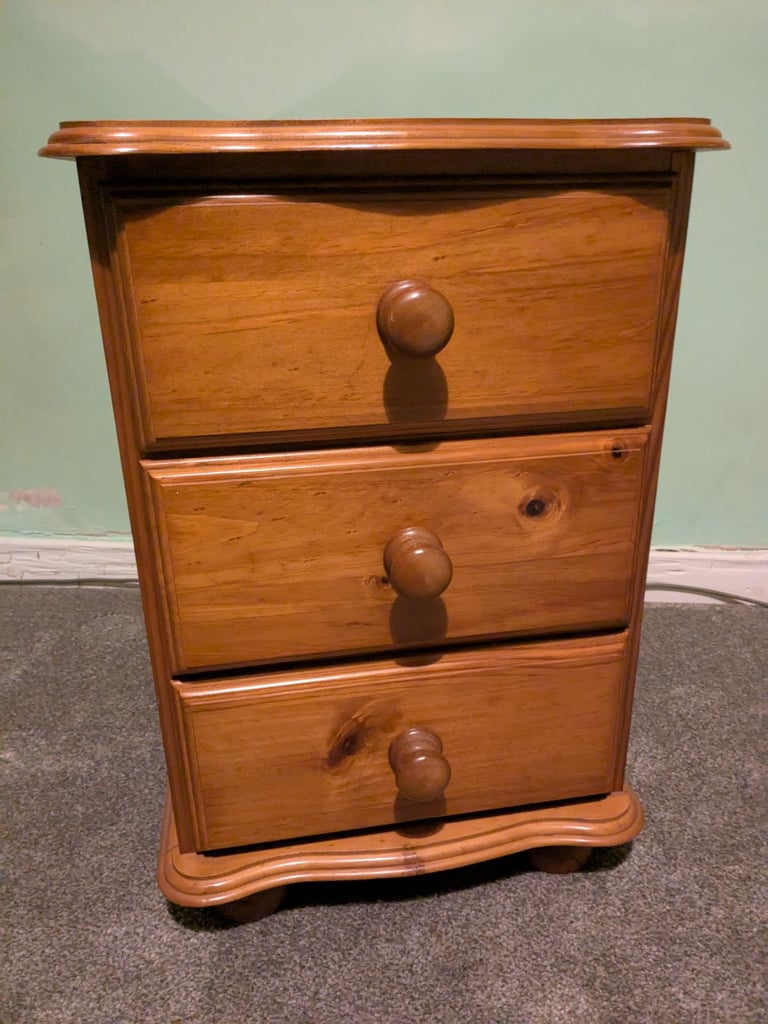 image for Pine bedside chest
