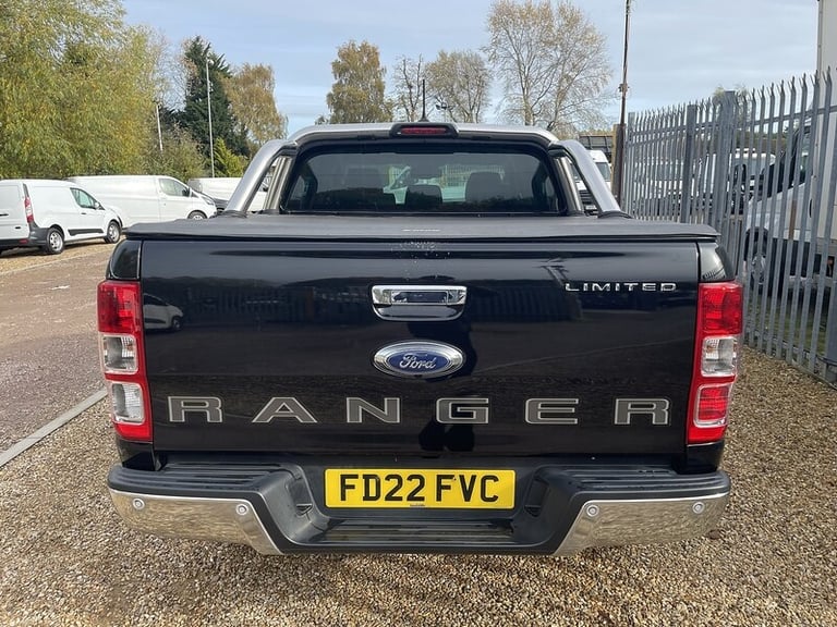 2022 Ford Ranger EcoBlue Limited 2.0 4x4 PICK UP TRUCK WITH CANOPY - AUTOMATIC Pickup Diesel Auto...