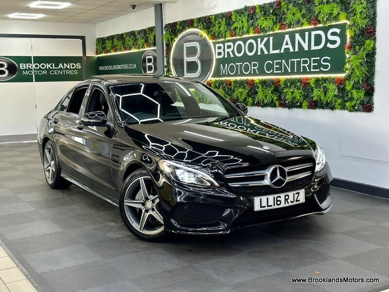 Mercedes C Class C220 D AMG LINE PREMIUM [9X SERVICES, LEATHER, HEATED SEATS &amp; P