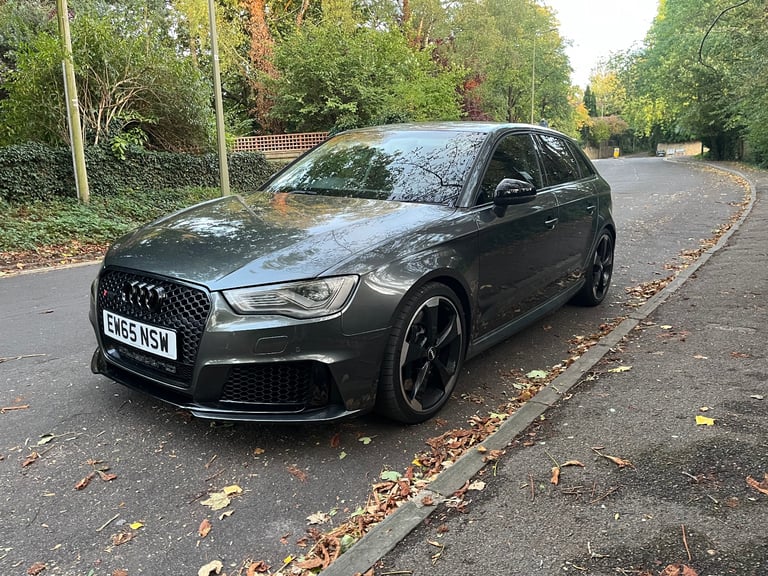 2015 AUDI RS3 SPORTBACK DSG QUATTRO 2.5 TSFI 5dr Daytona grey 