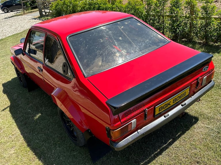 FORD ESCORT MK2 2.5 DURATEC RALLY CAR . Recent New Build. 