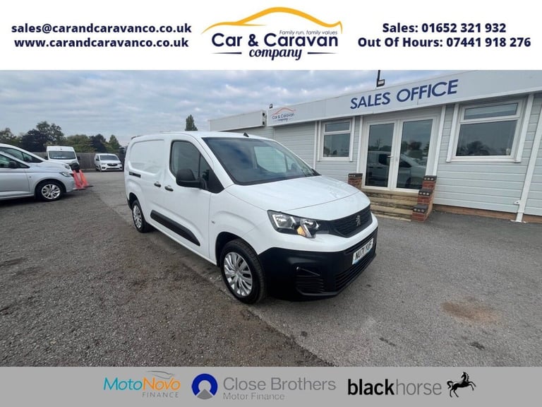 2021 71 PEUGEOT PARTNER 1.5 BLUEHDI 950 PROFESSIONAL PREMIUM LONG PANEL VAN 6DR 