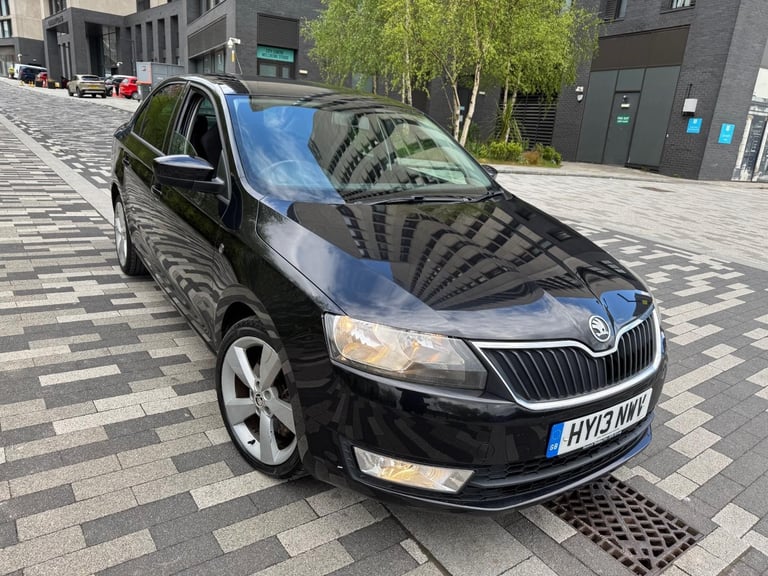 image for 2013 SKODA RAPID ELEGANCE 1.6 TDI DIESEL 5 SPEED MANUAL BLACK 5dr HATCHBACK