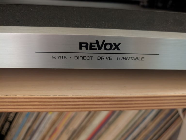 Studer Revox B795 direct drive turntable 