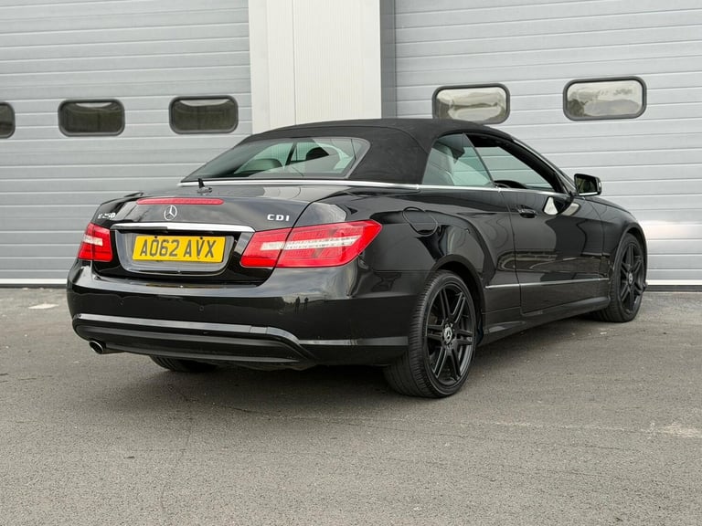 2012 Mercedes-Benz E-Class E250 CDI BlueEFFICIENCY Sport 2dr Tip Auto CONVERTIBLE Diesel Automatic