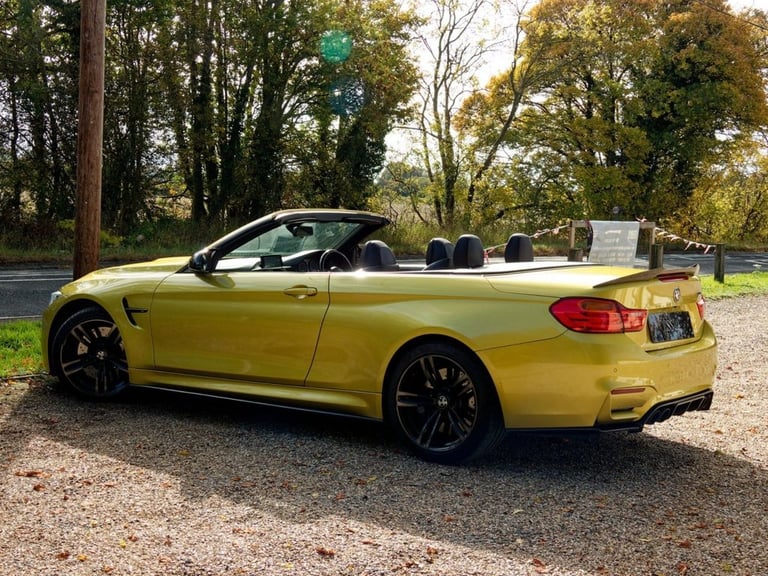 2015 M BMW M4 3.0 BITURBO CONVERTIBLE 2DR PETROL DCT EURO 6 (S/S) (431 PS)