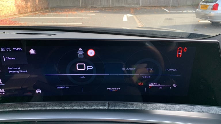 2024 Peugeot 3008 1.2 HYBRID GT SUV 5dr Petrol Hybrid e-DSC6 Euro 6 (s/s) (136 ps) SUV Hybrid Aut...