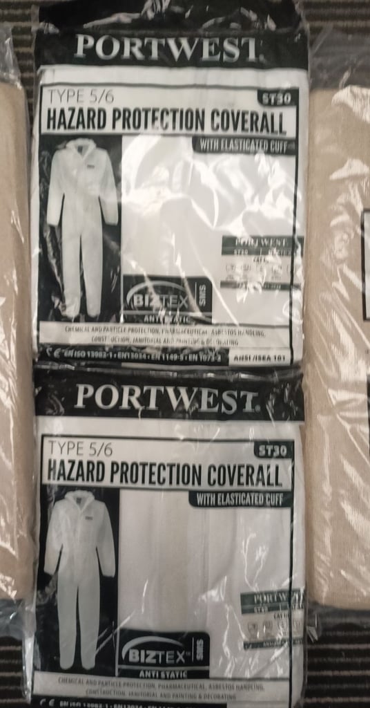 NEW PAINT, NEW DUST SHEETS AND USED... 