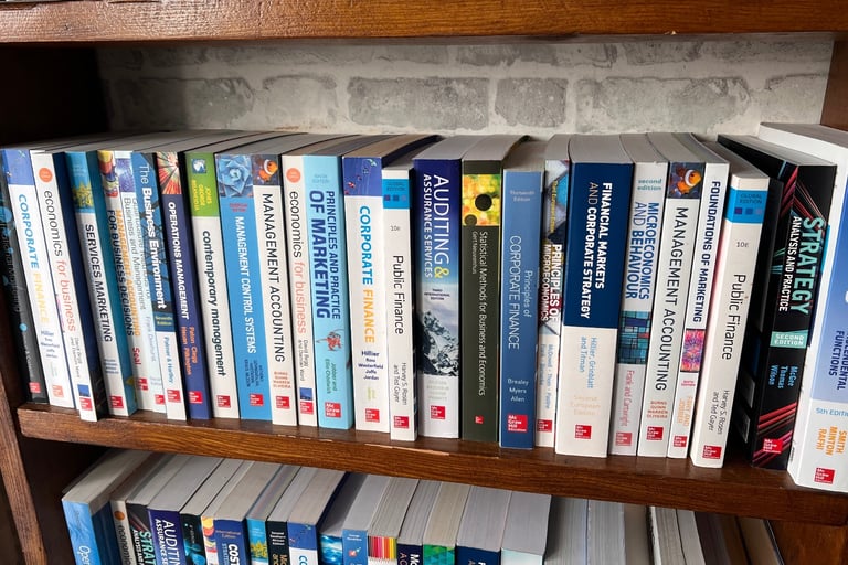 Finance, Economics, Accounting, Management, Business Books