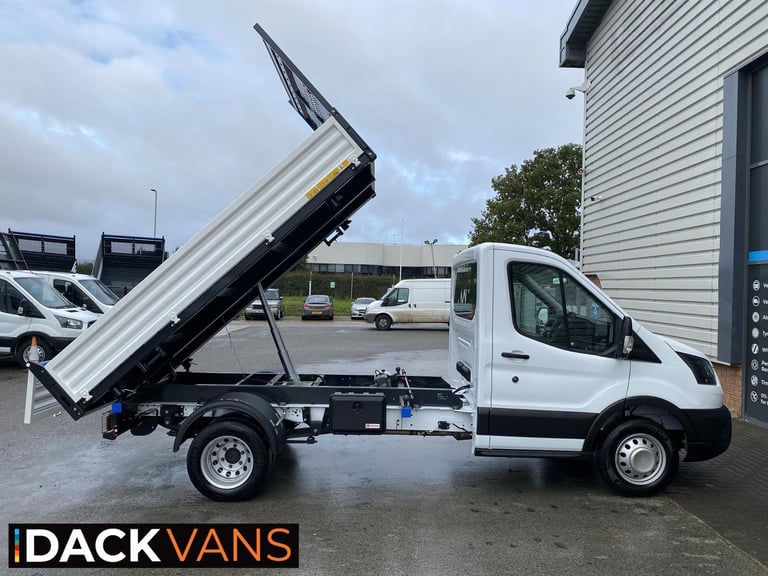 75 Reg, Ford transit L2 130 ps, Alloy Tipper, Air-Con, DRW, Tow Bar.