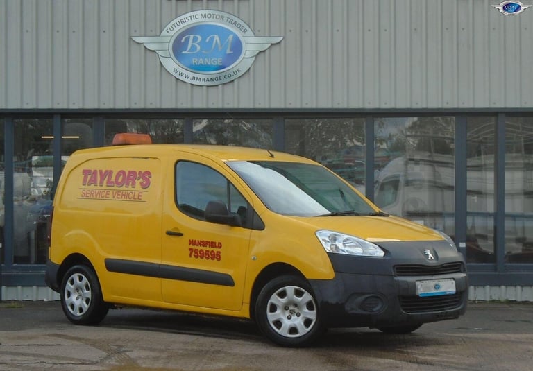 PEUGEOT PARTNER 1.6 HDi 625 SE Yellow Manual Diesel 2015