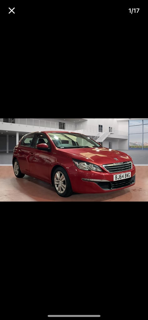 2015 Peugeot 308 1.6 HDi 92 Active 5dr HATCHBACK Diesel Manual