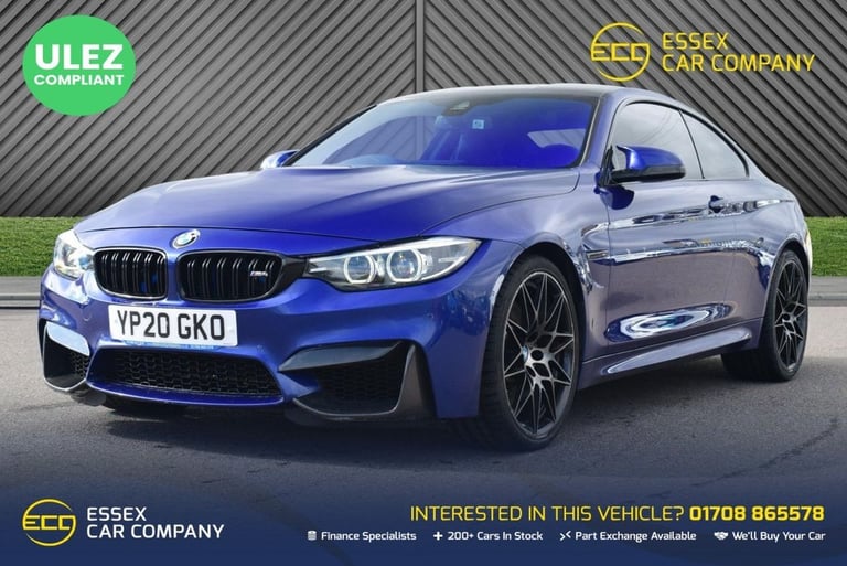 2020 BMW M4 3.0 M4 COMPETITION 2d 444 BHP Coupe Petrol Semi Automatic