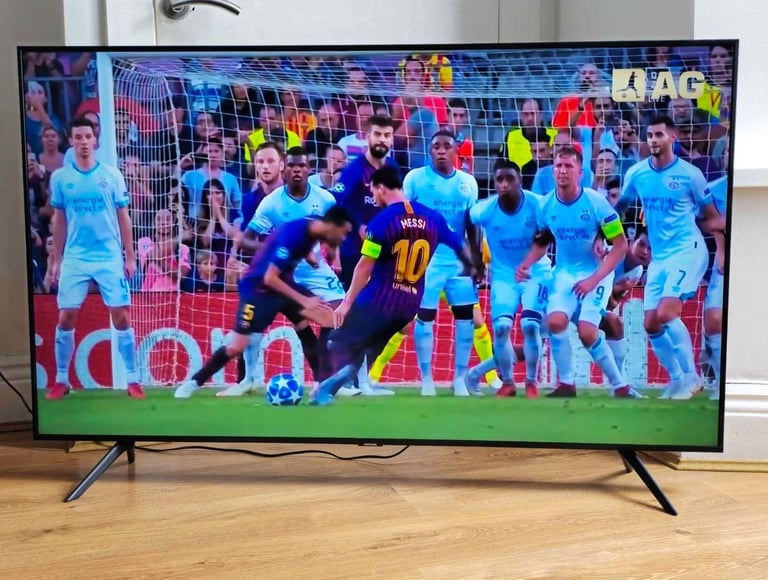 Samsung 55 inch 4K Crystal Ultra HD Smart HDR LED TV with Latest Apps