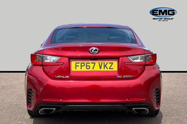  Lexus Rc 2.5 300h F Sport Coupe 2dr Petrol Hybrid CVT Euro 6 s/s 223 Ps