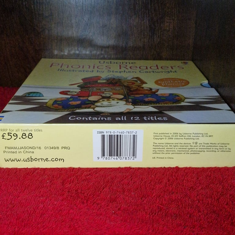 Usborne Phonics Readers – Complete 12 Book Collection (Stephen Cartwright, 2006, 