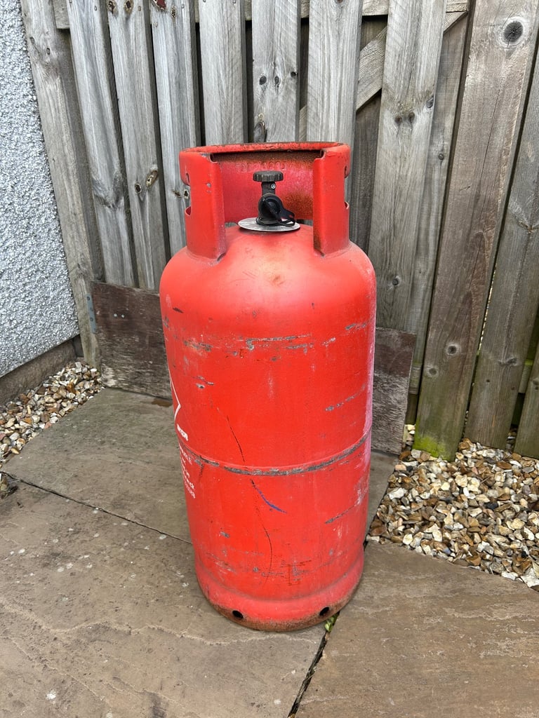 Empty 19kg calor gas bottle