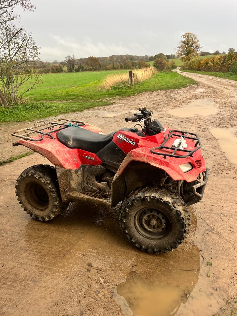 Suzuki king quad 