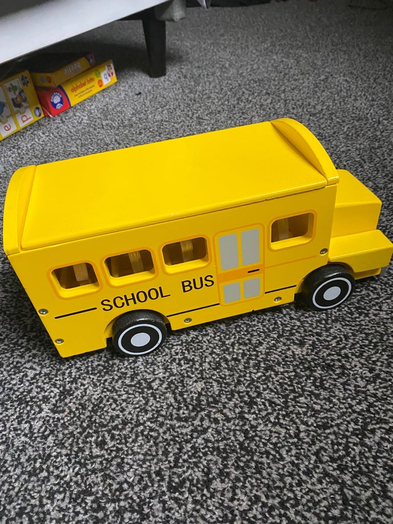 Wooden School Bus 