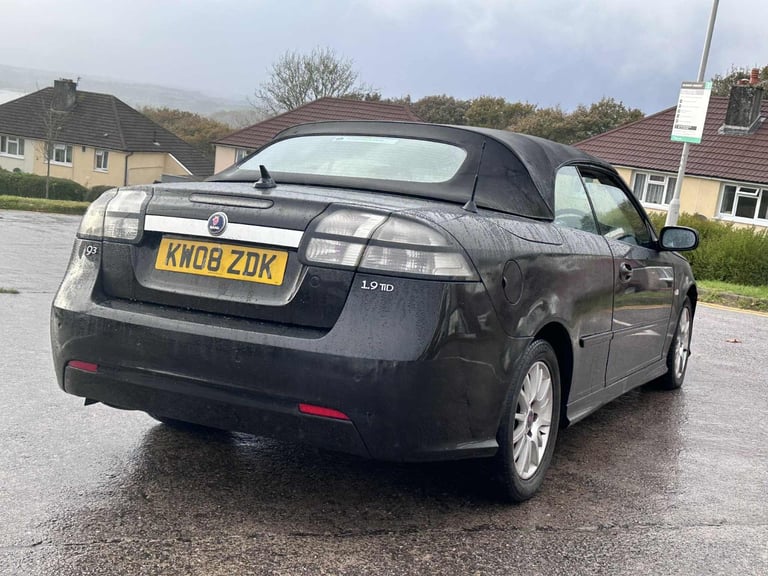 Saab, 9-3, Convertible, 2008, Manual, 1910 (cc), 2 doors
