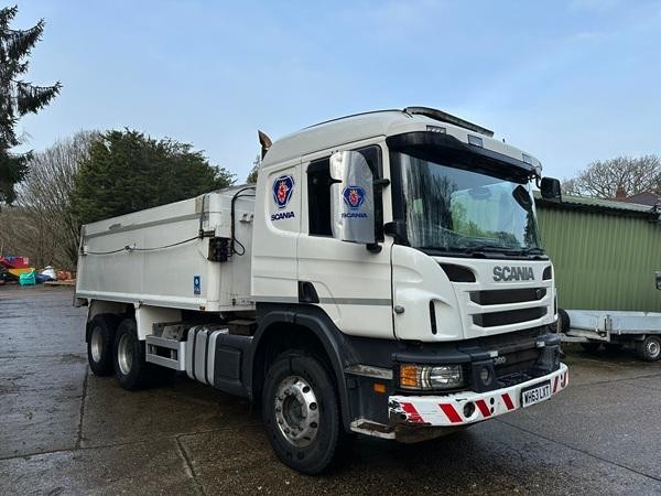 Scania P380 Alloy Insulated Tipper 6x4 Split Tailboard 2x Tarmac Chutes 