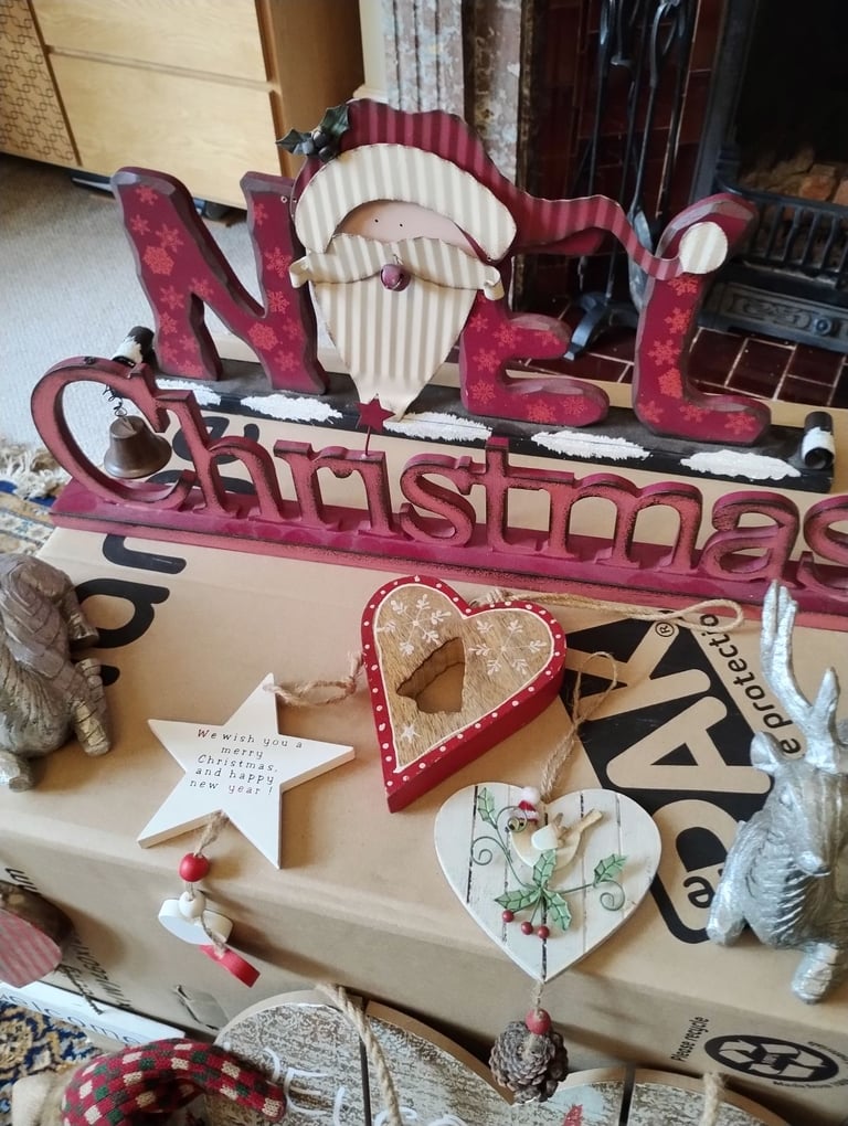Large collection of Xmas decorations 
