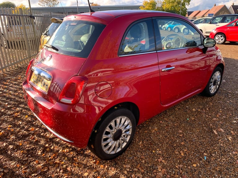 2016 Fiat 500 1.2 Lounge 3dr HATCHBACK Petrol Manual