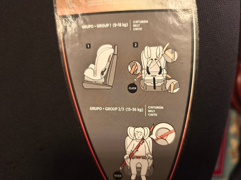 Babyauto Taiyang Child car seat without Isofix Group 0+/1/2/3, 0-36 kg 5-harness multi-group R44/04