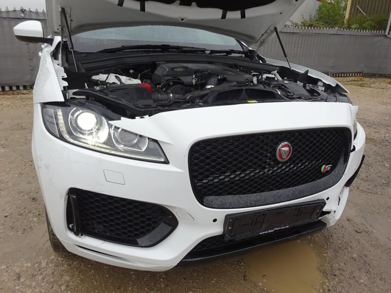 2017 67 REG JAGUAR F-PACE V6 S AWD 3.0 DIESEL AUTO DAMAGED REPAIRABLE SALVAGE