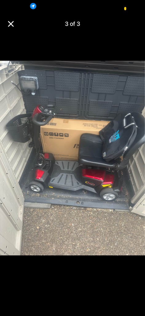 Mobility scooter go go apex