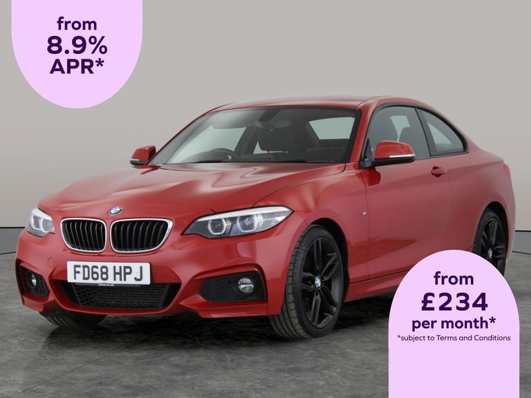 image for 2018 BMW 2 Series 2.0 220d M Sport Coupe 2dr Diesel Manual Euro 6 (s/s) (190 ps) - ELECTRIC S Cou...