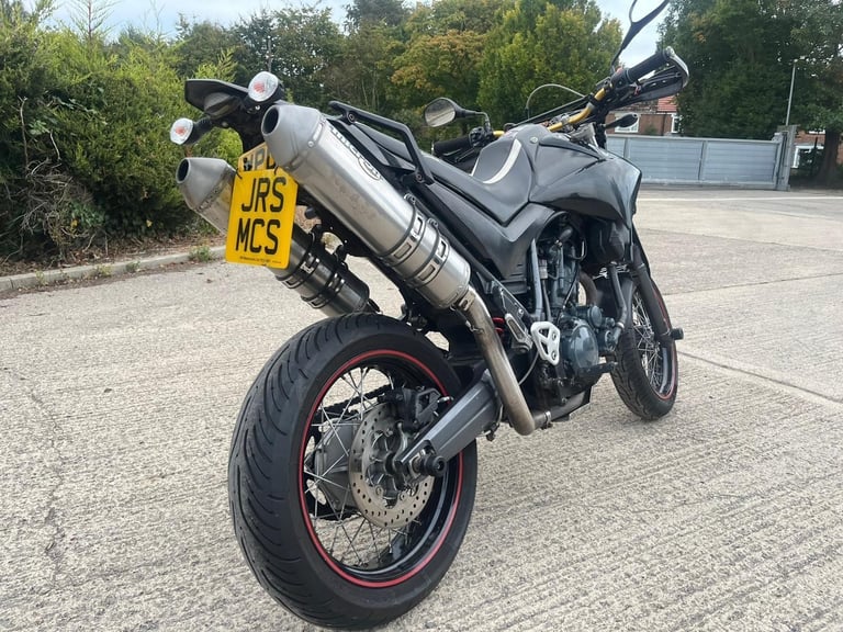 2007 07 YAMAHA XT 660 X XT660X XT660 SUPER MOTARD SUPERMOTO LONG MOT HPI CLEAR