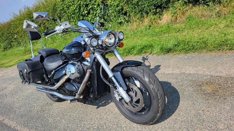 2007 07 SUZUKI VZ 800 K6 MARAUDER VZ800 INTRUDER VL800 CUSTOM XVS CRUISER BLACK